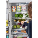  Unique Appliances 21.4 cu. ft. French 3-Door Refrigerator with Automatic Ice Maker UGP-595L W AC IMAGE 4