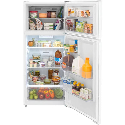 Frigidaire 28 inch 16 cu Top Mount Fridge FRTE1622AW - Floor Model