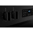 Whirlpool 30" 5.3 cu Glass Top Range YWFES5030RB - Scratch and Dent