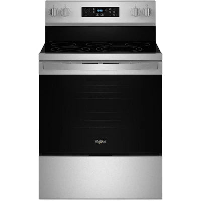 Whirlpool 30" 5.3 cu Glass Top Range YWFES5030RZ - Scratch and Dent