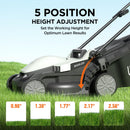 Litheli 13" Electric Cordless Lawn Mower