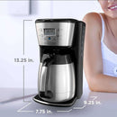 Cafetière programmable thermique Black &amp; Decker 12 tasses* CM2036SC - Remis à neuf