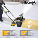 Houselife 20" 20V Cordless Electric Snow Blower *Used*