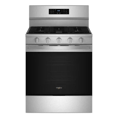 Whirlpool 5 cu Freestanding Gas Range WFGS5030RZ - Scratch and Dent