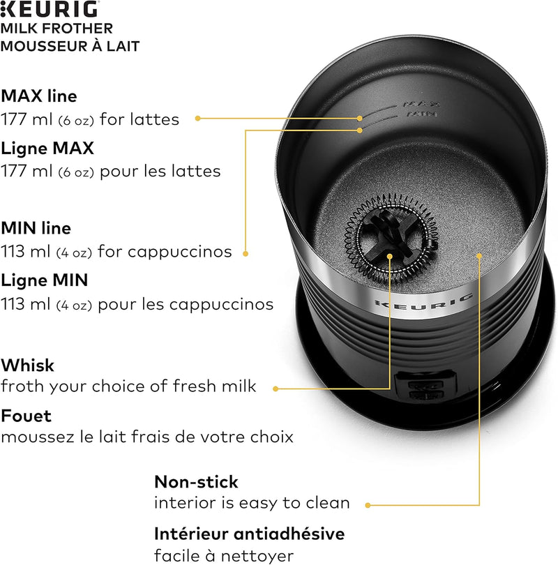 Keurig Hot And Cold Milk Frother MMF-816A - Refurbished