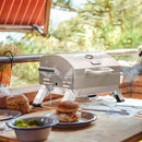 Grills House Tabletop Propane Portable Grill with Folding Legs
