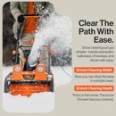 Superhandy 10" Corded Electric Snow Blower