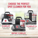 Hoover CleanSlate Portable Carpet and Upholstery Spot Cleaner Machine with Dual Tank Technology