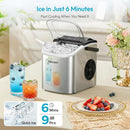 Euhomy Countertop Bullet Ice Maker