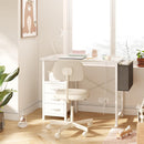 Flrrtenv 31" Computer Desk with 3 Drawers and Power Outlets