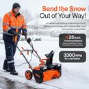 Superhandy 23" Corded Electric Snow Blower