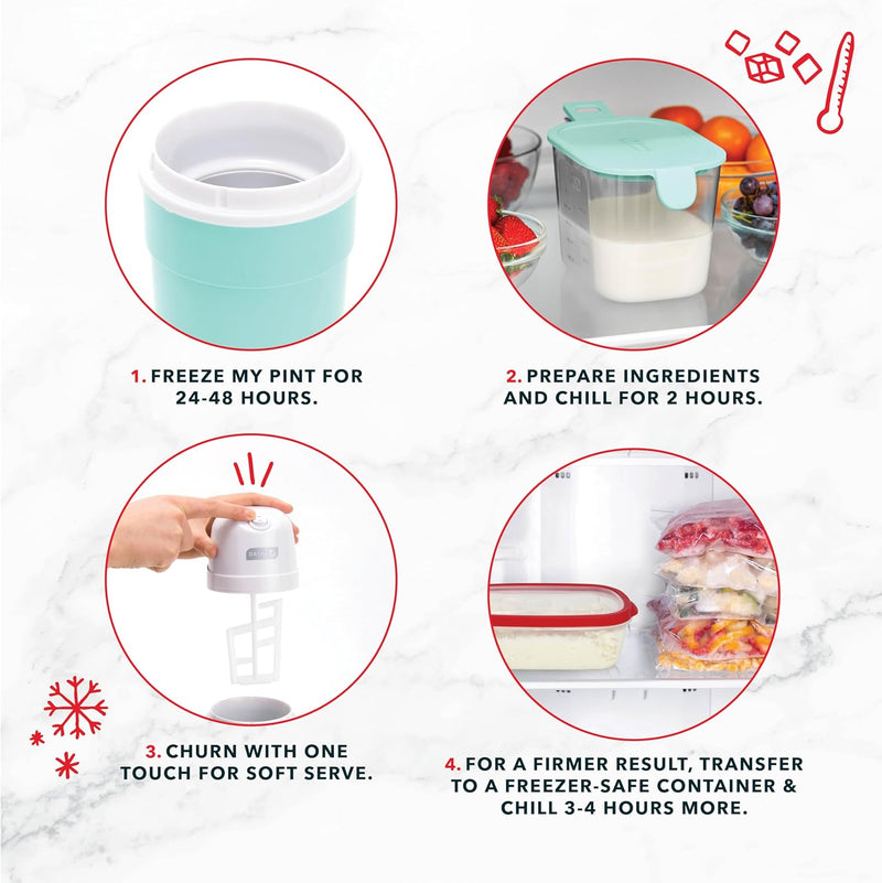 Dash My Pint Electric Ice Cream Maker DPIC100 - Refurbished
