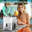 EUHOMY Countertop Nugget Ice Maker