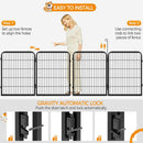 Yaheetech 32" High 8 Panel Dog Playpen for Small/Medium/Large Dogs