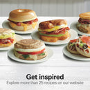 Hamilton Beach Breakfast Sandwich Maker with Egg Cooker Ring
