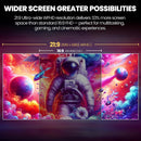 CRUA 34'' Ultrawide Gaming Computer Monitor