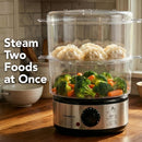 SOVENTE 2 Tier Electric Food Steamer