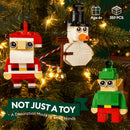 Vinylonow DIY Brick Ornaments Christmas Advent Calendar for Kids