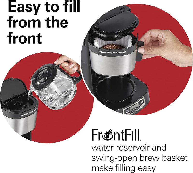 Hamilton Beach 5 Cup Drip Coffee Maker 46111 - Refurbished