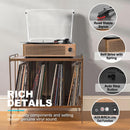 Seasonlife Record Player with Speakers