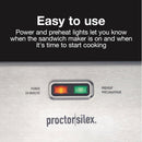 Proctor Silex Deluxe Hot Sandwich Maker