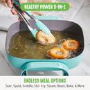 GreenLife 12" 5QT Square Electric Skillet