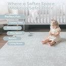 Little Landings 4' x 6' Baby Play Mat for Floor - Eden