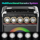 Karaoke Speaker with 2 Wireless Microphone