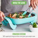 GreenLife 12" 5QT Square Electric Skillet
