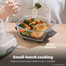 Ninja Crispi® 4-in-1 Glass Countertop Air Fryer, Stone