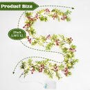 DDcafor 5.9Ft Christmas Garland String Lights (2 Pack)