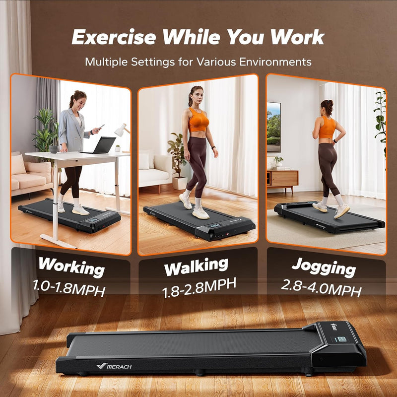 Merach Walking Pad Treadmill MR-T21 - Refurbished