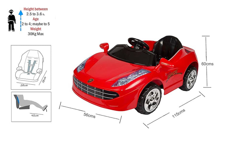 Tobbi Kids Ride on Sports Car B014IJAMQA *No Charger* - Pre Loved