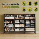 COTUBLR  55” Rustic Brown 13 Drawer Dresser