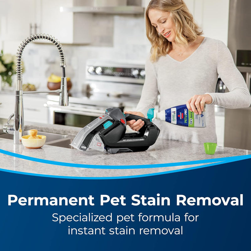 Bissell® Pet Stain Eraser™ Duo 2-in-1 Cordless Portable Deep Cleaner and Hand Vacuum 3706C - Refurbished