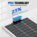 ‎Eco-Worthy 2 Pack 12V 100w Solar Panels AM-CA-L02M100-B-2C - Refurbished