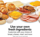 Hamilton Beach Breakfast Sandwich Maker with Egg Cooker Ring