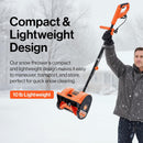 SuperHandy 12" Corded Electric Snow Shovel