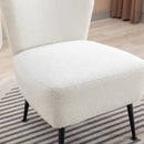 Finca Ancha Armless Accent Sherpa Chair