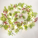 DDcafor 5.9Ft Christmas Garland String Lights