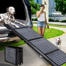62" Foldable Dog Car Ramp with Anti-Slip Rug Surface – 250 lb Capacity, Portable Pet Ramp ‎PD-007 - Like New