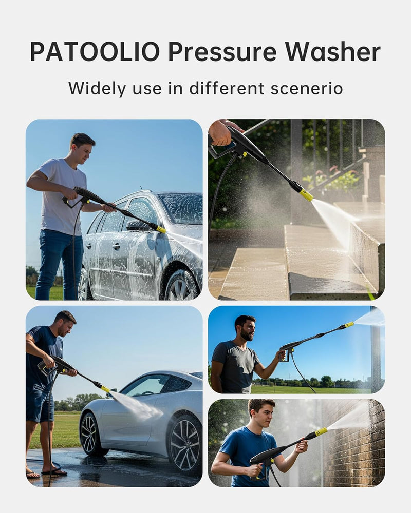Patoolio 4200PSI Electric Pressure Washer W6-Y - Refurbished