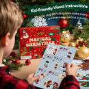 Vinylonow DIY Brick Ornaments Christmas Advent Calendar for Kids