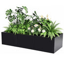 Garvee 51" x 18" x 12" Rectangular Metal Planter Box with Drainage Holes