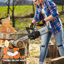 Litheli 12" Brushless Electric Battery Chainsaw