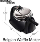 Hamilton Beach Flip Belgian Waffle Maker