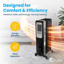 Senville 1500W Oil Filled Radiator Heater