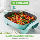 GreenLife 12" 5QT Square Electric Skillet
