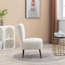 Finca Ancha Armless Accent Sherpa Chair