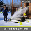SnapFresh 12" 20V Cordless Brushless Snow Shovel